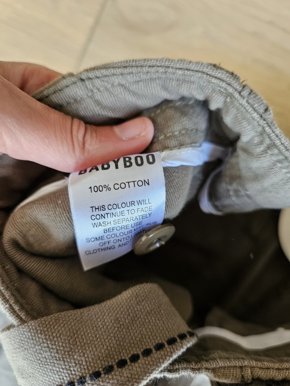NWT || BABYBOO Tinashe Cargo Pants Khaki Military Green - Picture 7 of 7